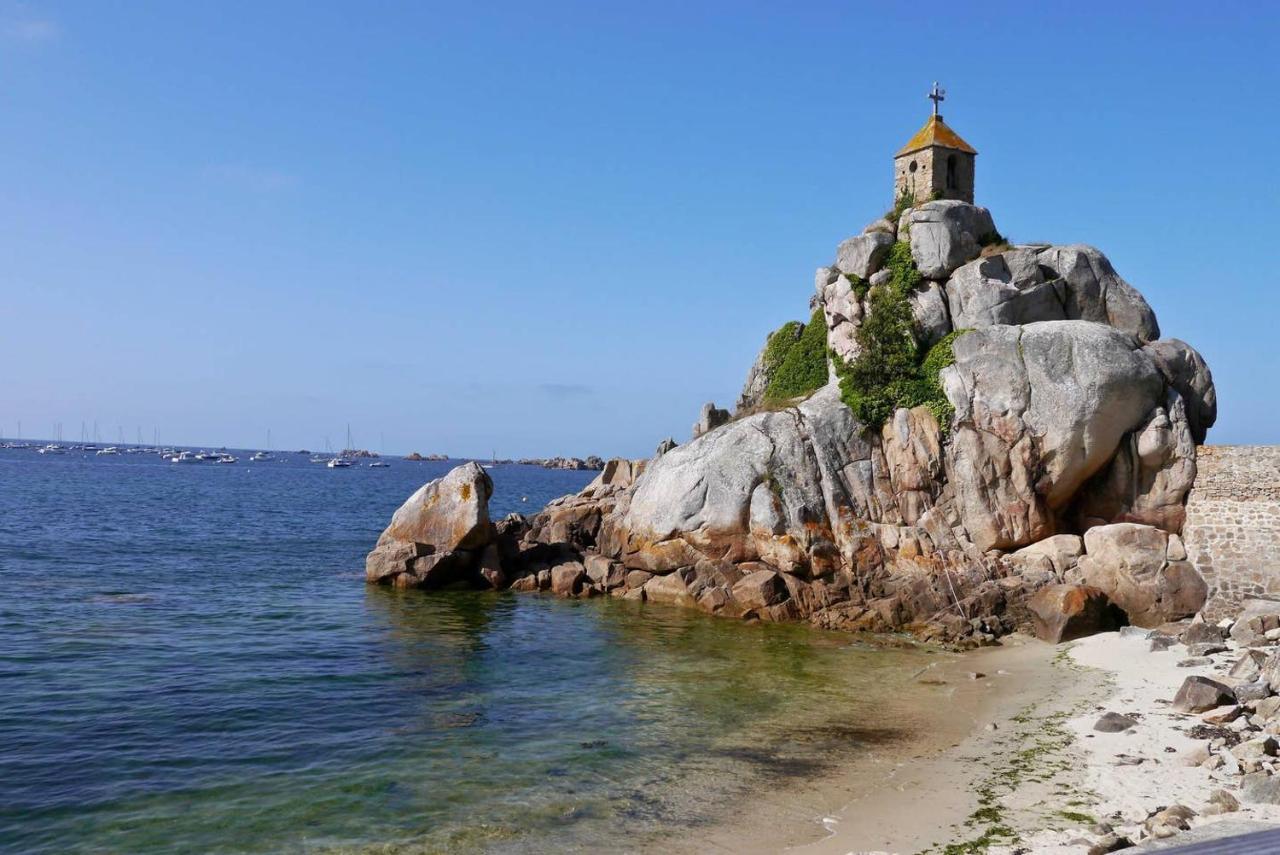 Jacuzzi Professionel Les Pieds Dans L'Eau Plage A 50 M Trévou-Tréguignec Zewnętrze zdjęcie